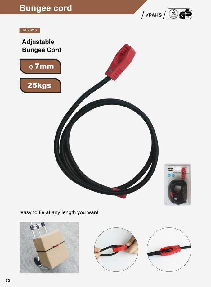 ADJUSTABLE BUNGEE CORD QL3213