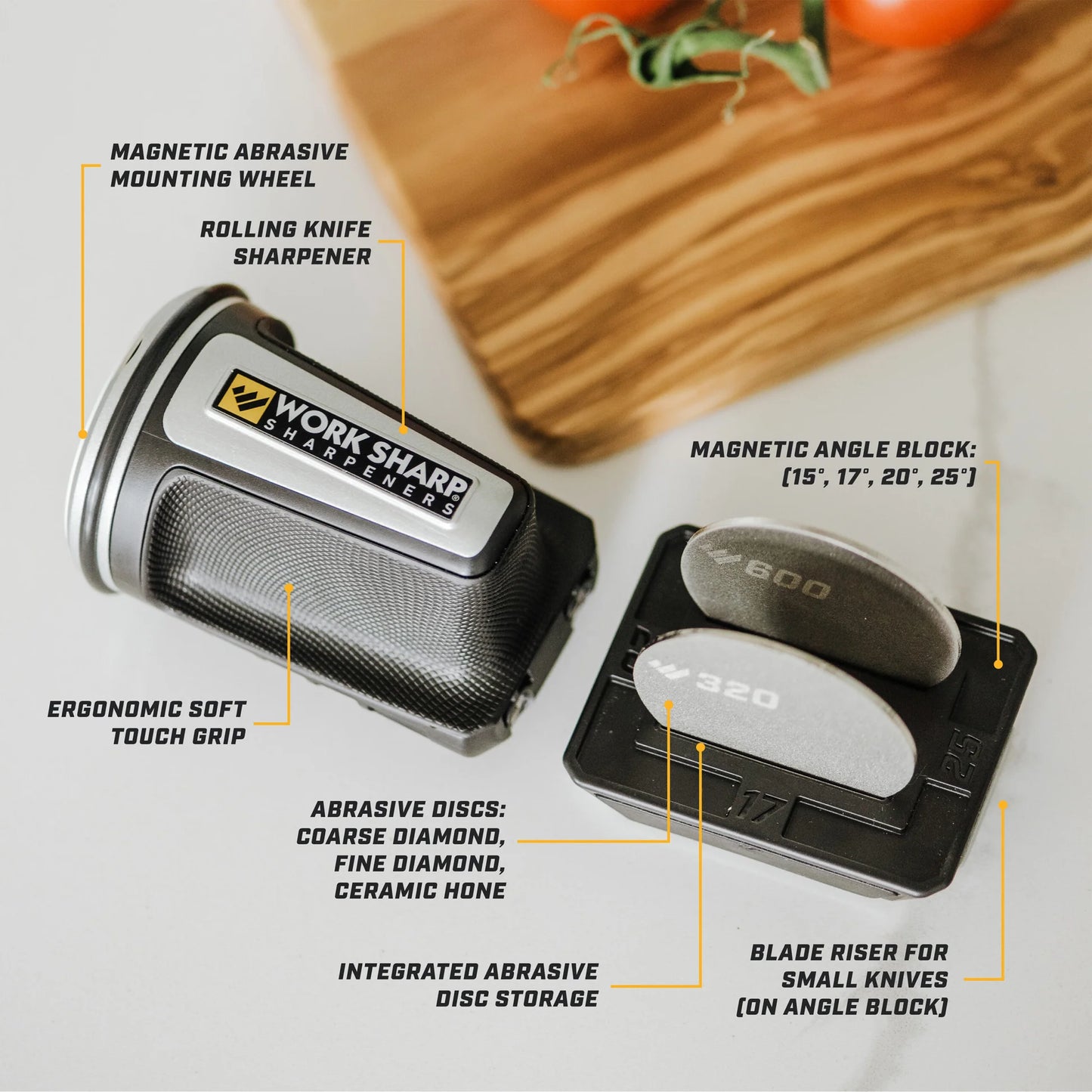 WORK SHARP ROLLING KNIFE SHARPENER - WSKTNRKS-I