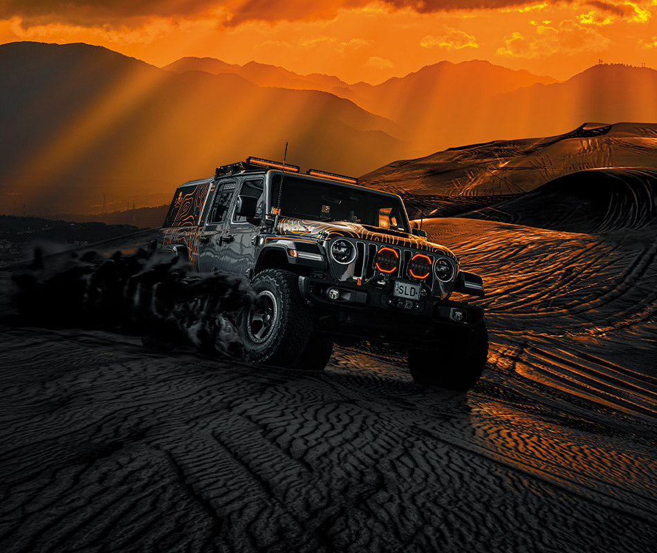 STRANDS SIBERIA SKYLORD 9" DRIVING LIGHT