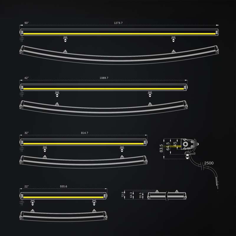 STRANDS SIBERIA XP SRC LED BAR 32″