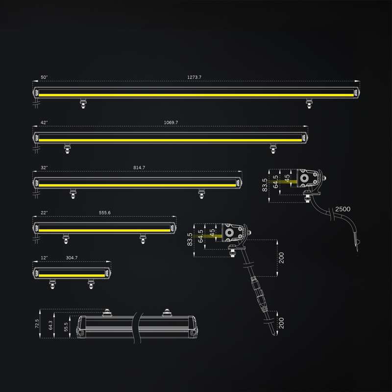 STRANDS SIBERIA XP SR LED BAR 50″