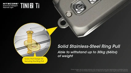 NITECORE TINI2 Ti - TITANIUM VERSION