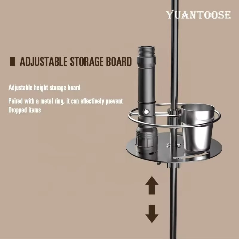 LIGHT STAND ALUMINUM FOLDING FOR CAMPING