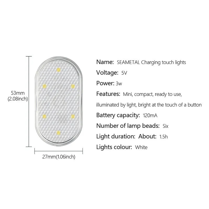 RECHARGEABLE LED TOUCH LIGHT