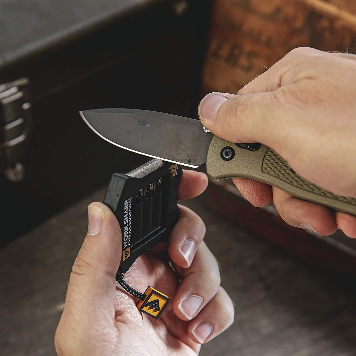 WORK SHARP MICRO SHARPENER AND KNIFE TOOL