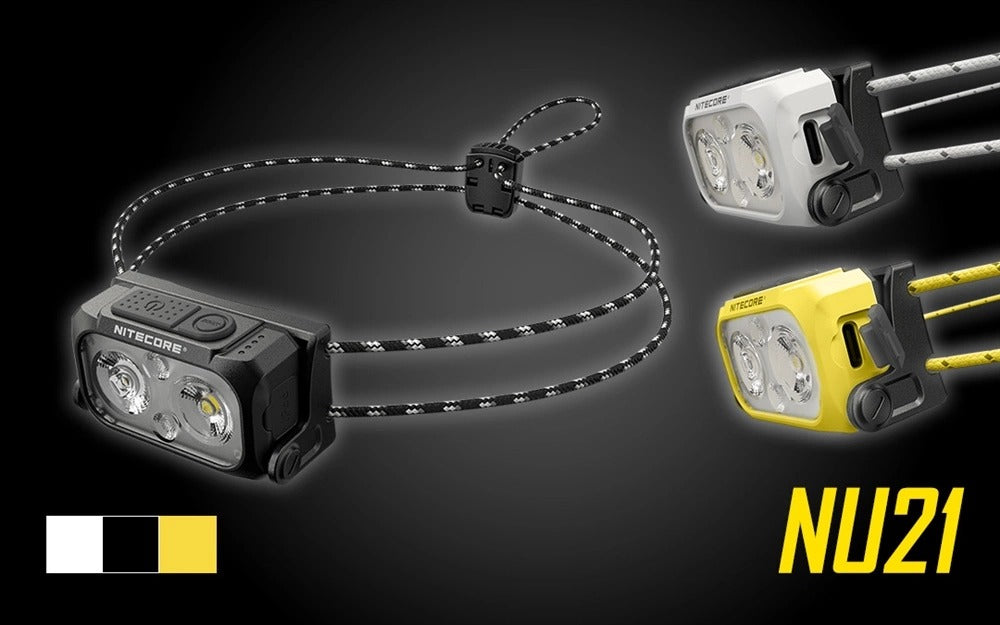 NITECORE HEADLAMP NU21 YELLOW