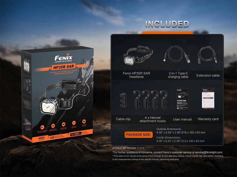 FENIX HP35R ( 4000 لومن )