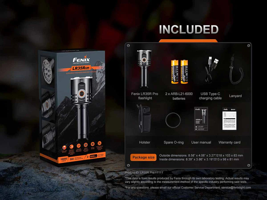 FENIX LR35R PRO (10000 لومن)