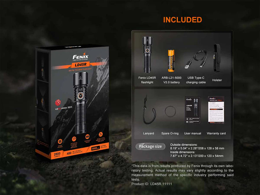 FENIX LD45R ( 2800 LUMENS )