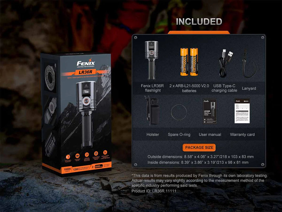 FENIX LR36R (10000 لومن)