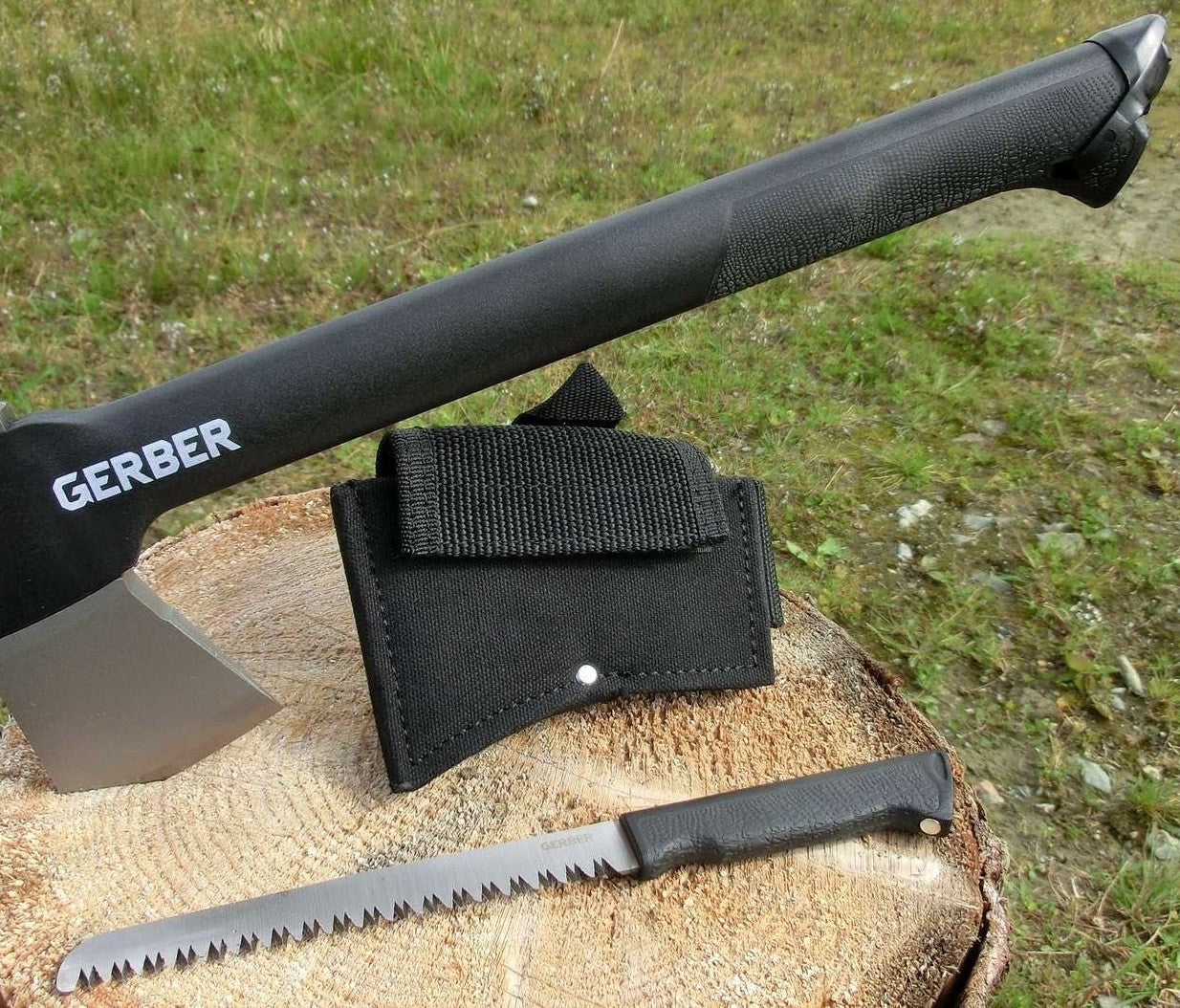GERBER GATOR COMBO AXE II W/SAW