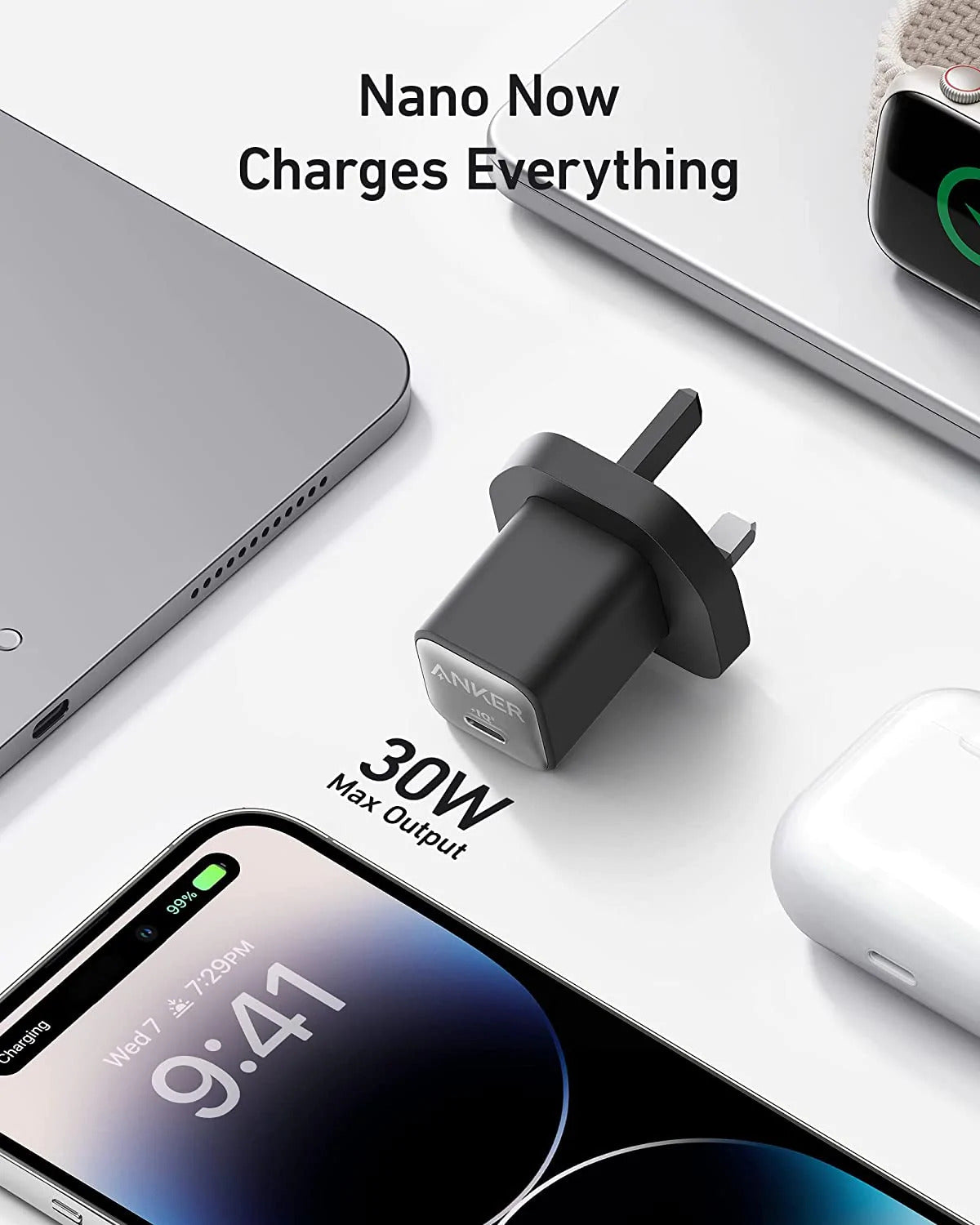 ANKER 511 CHARGER NANO 3 30W - BLACK