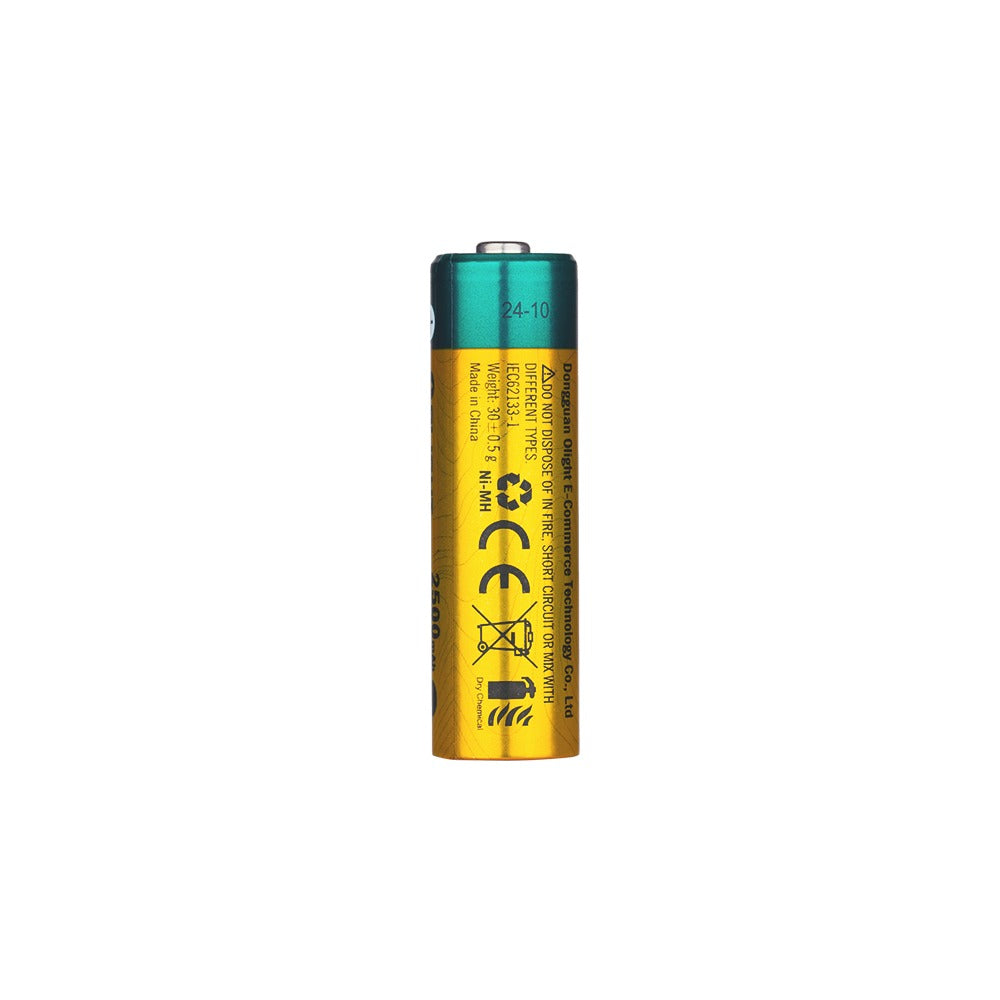 OLIGHT OSTATION B PRO، AA تحتوي 8 قطع في العلبة، 2100 مللي أمبير في الساعة
