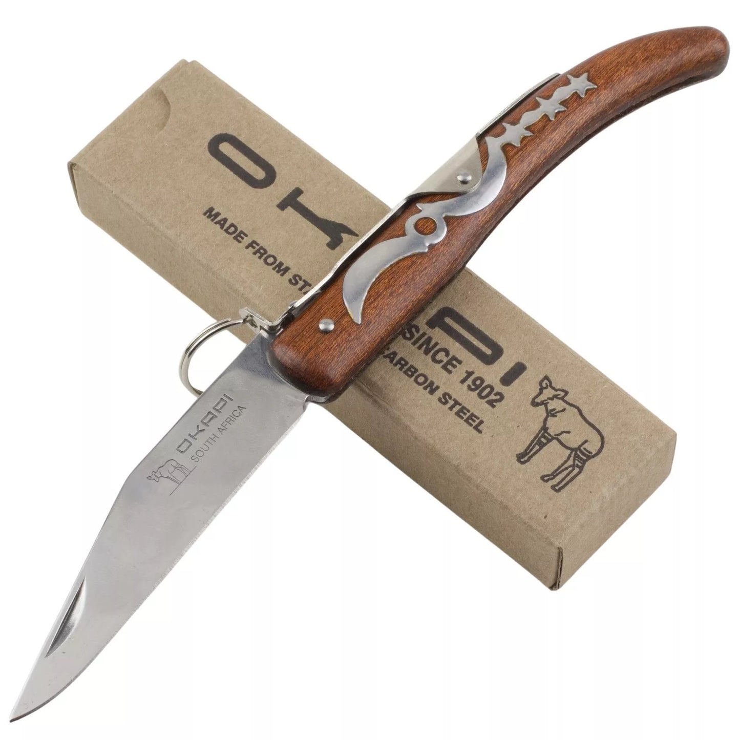 OKAPI KNIFE KEYRING LOCK FOLDER