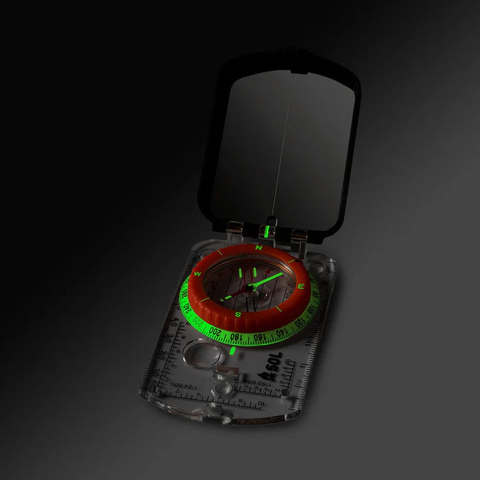 SOL SIGHTING COMPASS WITH MIRROR