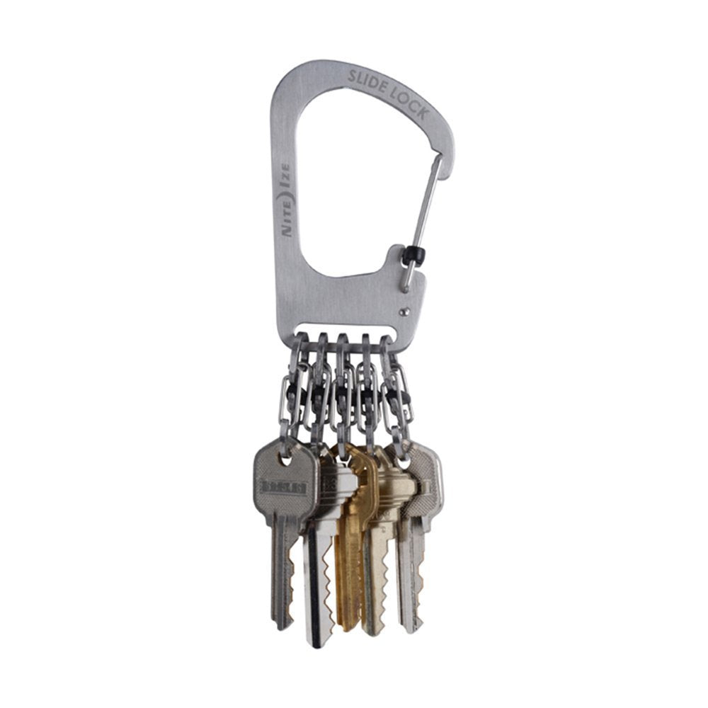 NITEIZE SLIDELOCK KEYRACK (STAINLESS)