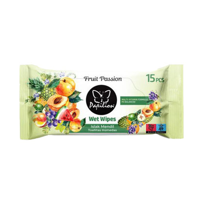 PAPILION TRAVEL WIPE 15PCS