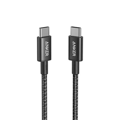كابل ANKER 322 USB-C إلى USB-C (مضفر بطول 6 قدم)