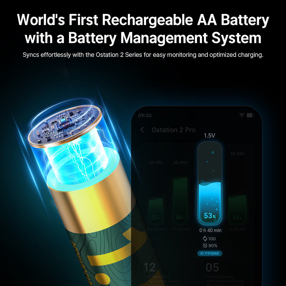 OLIGHT OSTATION ECOLAST 3150MWH AA 4PCS/PACK