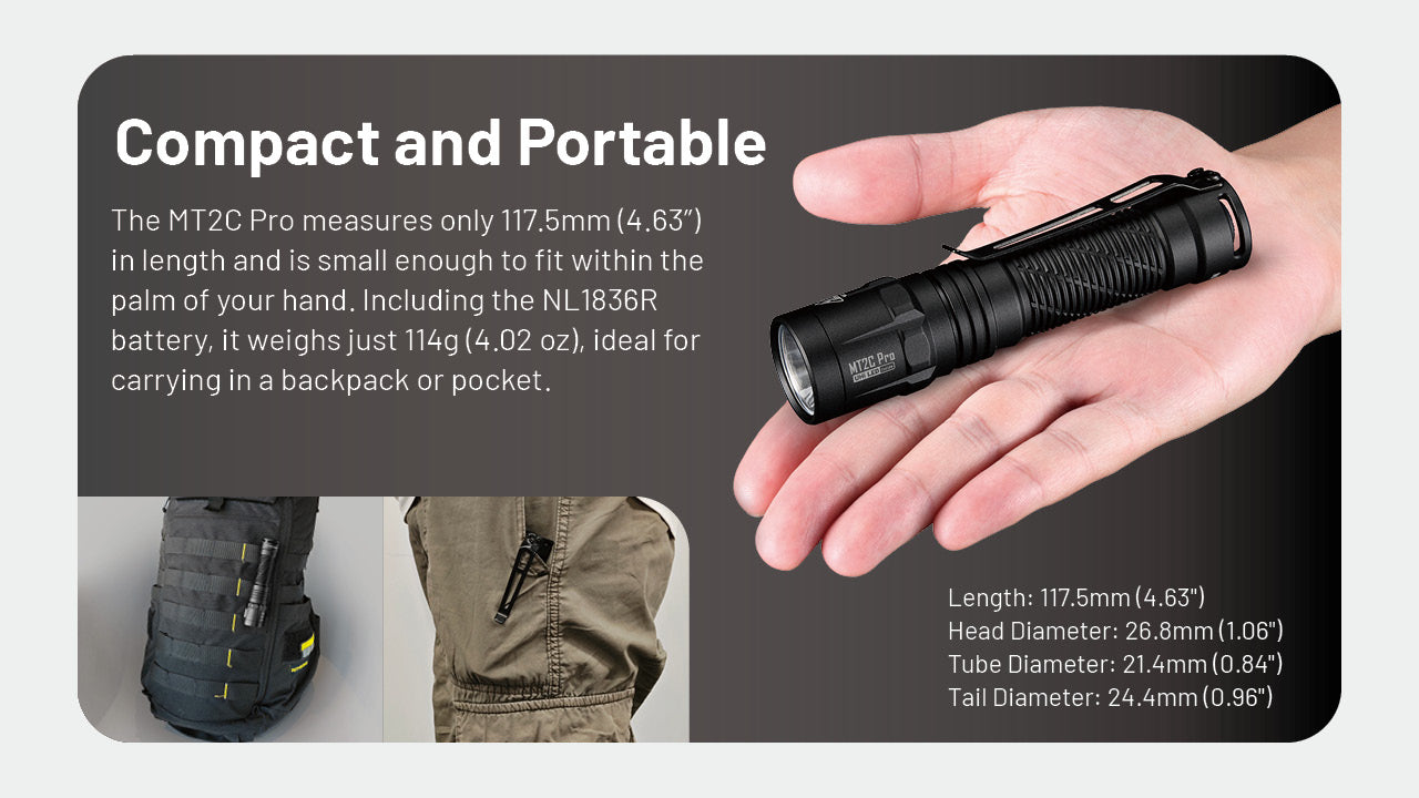 NITECORE MT2C PRO