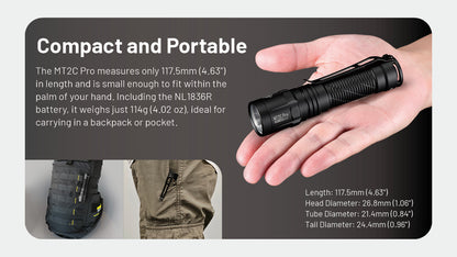 NITECORE MT2C PRO
