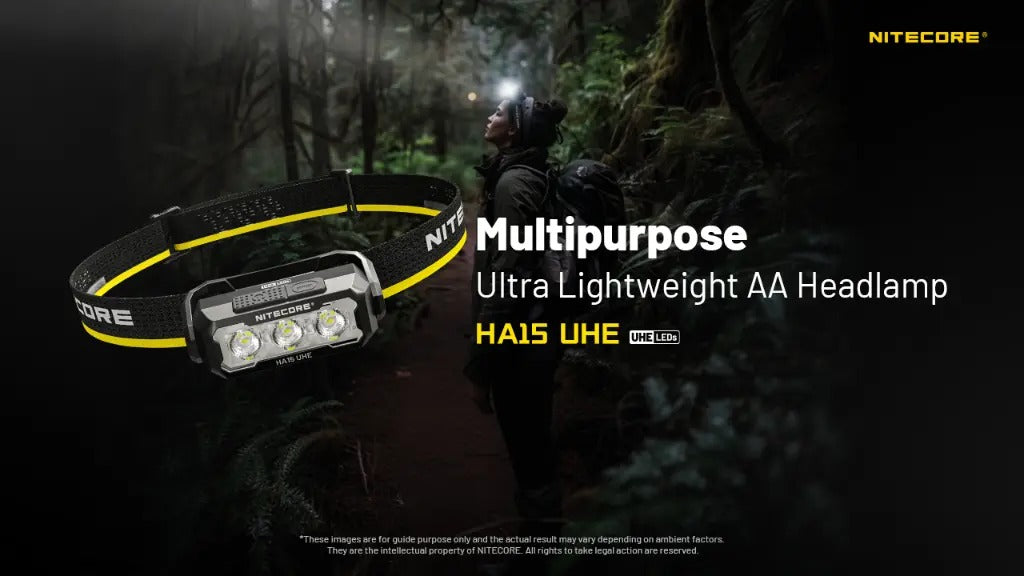 NITECORE HEADLAMP HA15 UHE