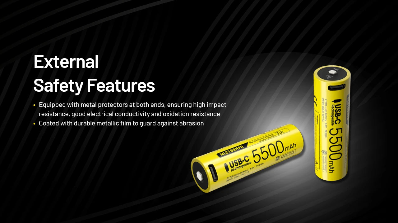 NITECORE BATTERY NL2155HPR 5500MAH
