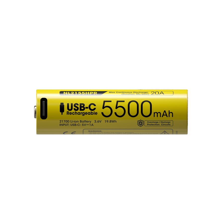 NITECORE BATTERY NL2155HPR 5500MAH