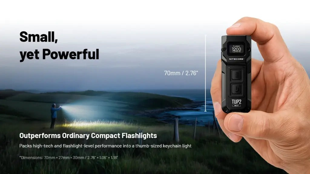 NITECORE KEYCHAIN LIGHT TUP 2-BLACK