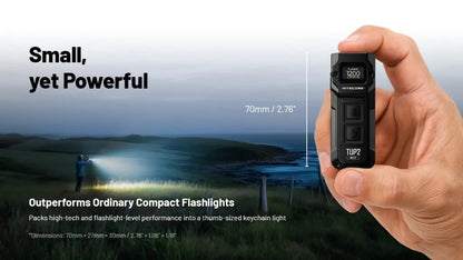 NITECORE KEYCHAIN LIGHT TUP 2-BLACK