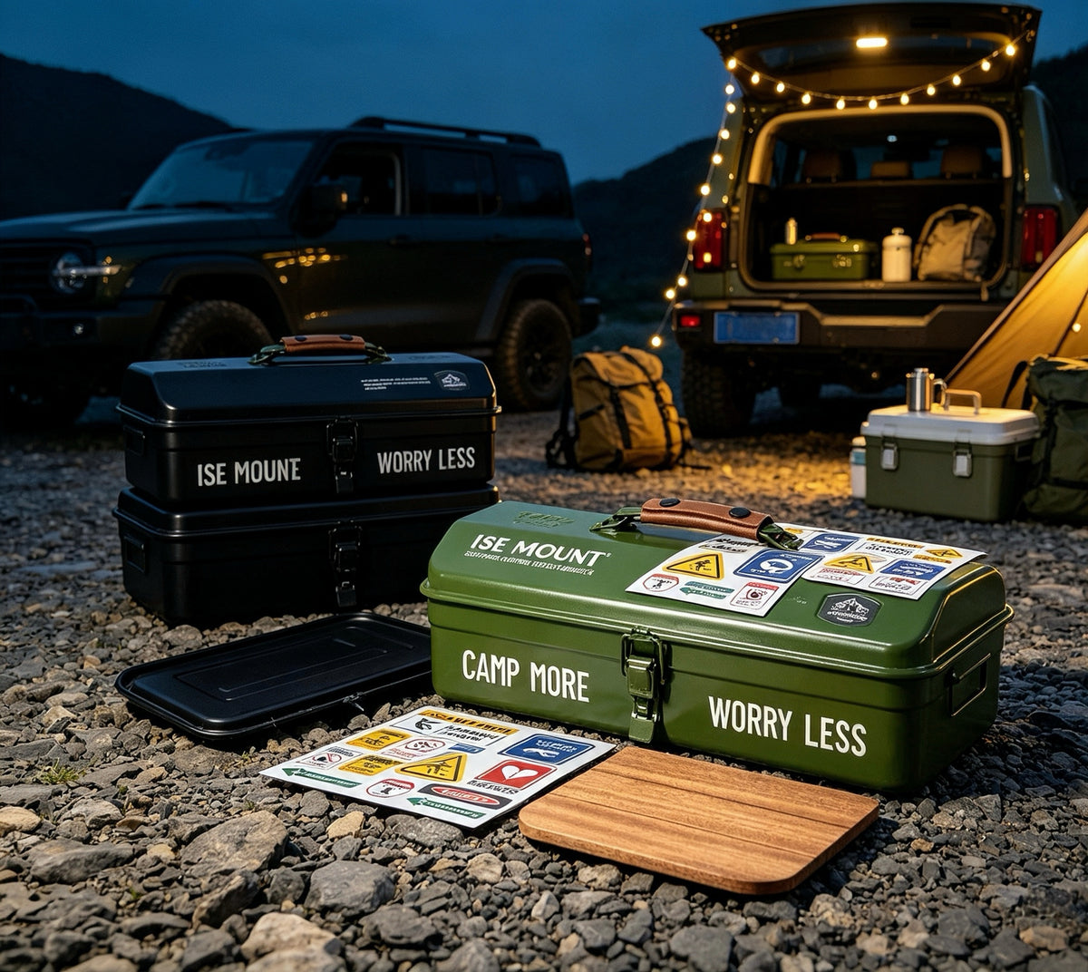 ISE METAL CAMP BOX