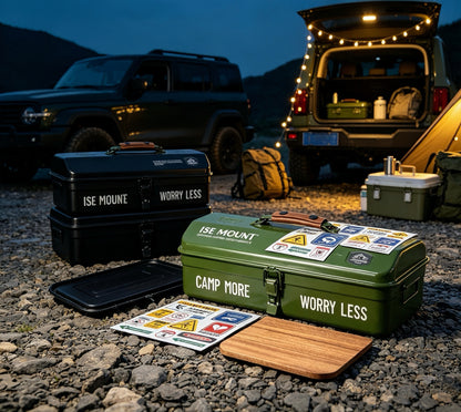 ISE METAL CAMP BOX