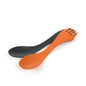 LMF Swedish Spork medium 2-pack rustyorange/slatyblack