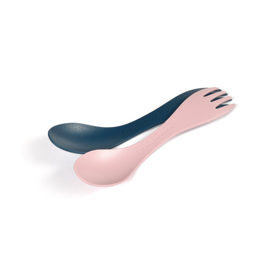 LMF Swedish Spork little 2-pack hazyblue/dustypink