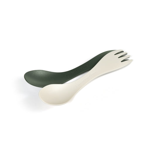 LMF Swedish Spork little 2-pack sagegreen/cream