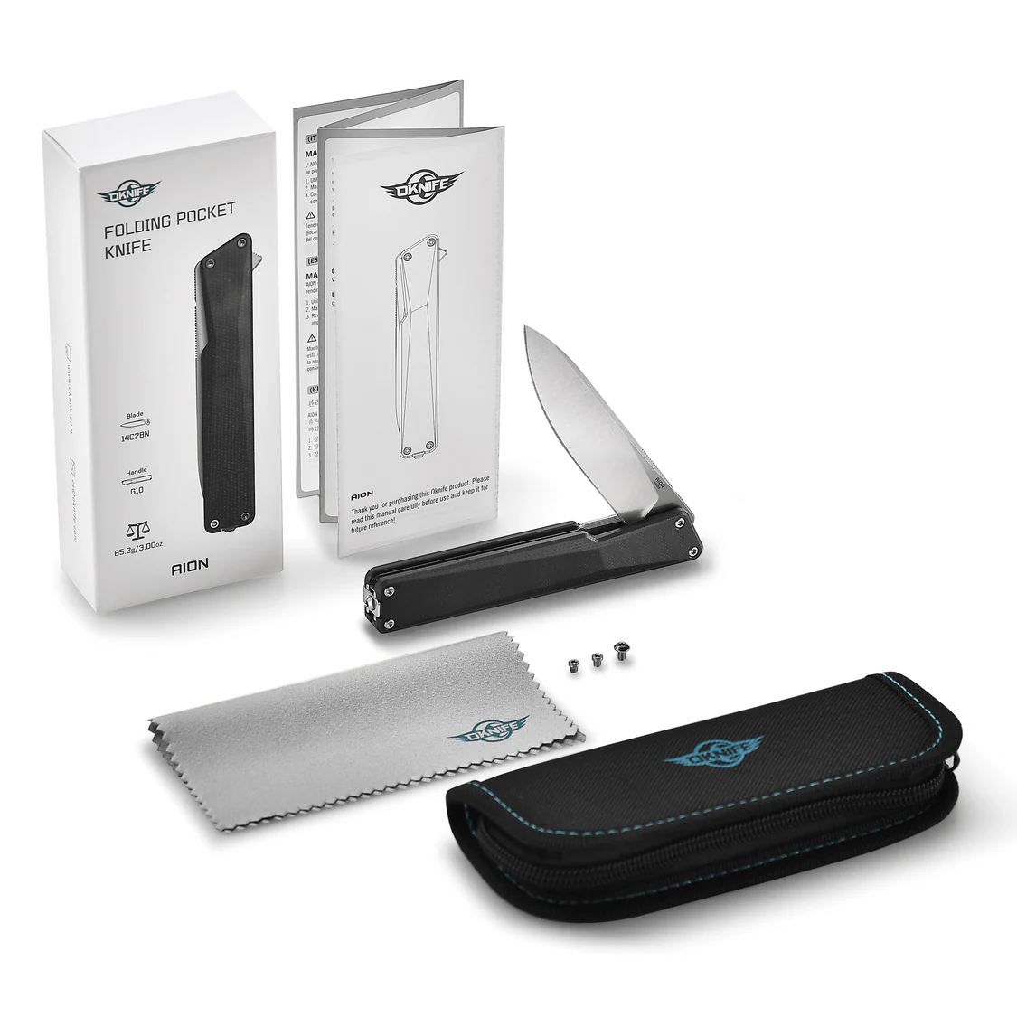 OKNIFE AION (Black G10)