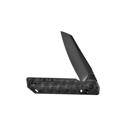 OKNIFE XEN (Damascus Carbon Fiber)