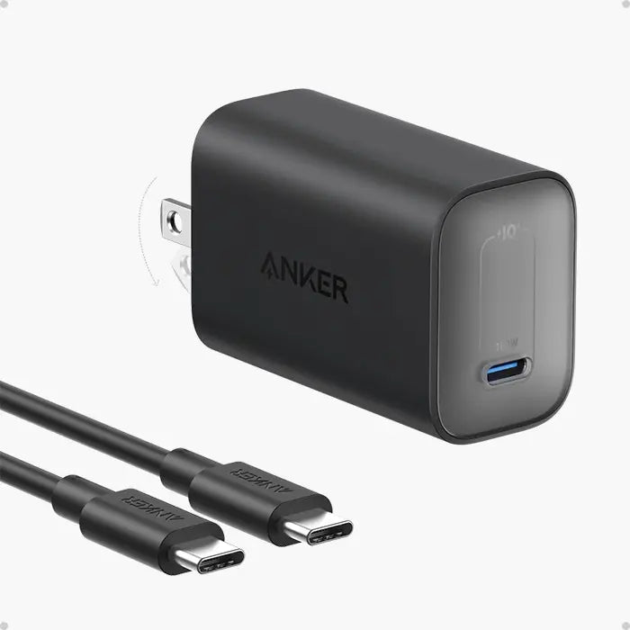 ANKER NANO CHARGER 100W WITH 6FT 5A C-C CABLE- BLK