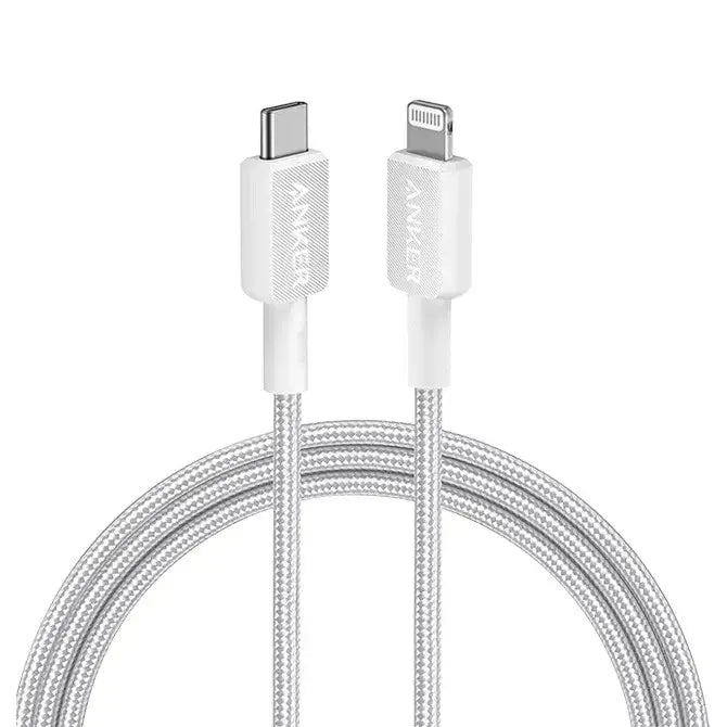 كابل ANKER 322 USB-C إلى USB-C (مضفر بطول 6 قدم)