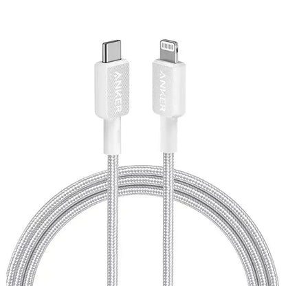 كابل ANKER 322 USB-C إلى USB-C (مضفر بطول 6 قدم)