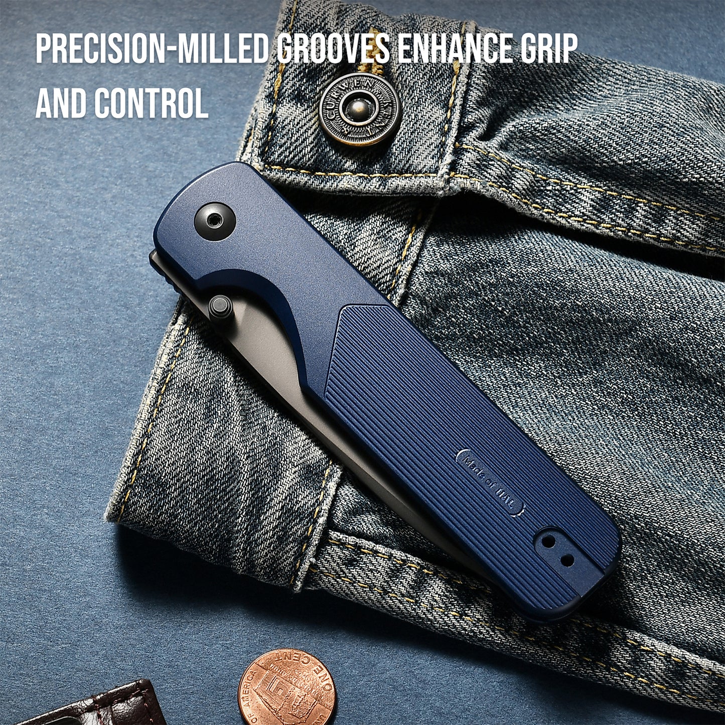 OKNIFE Duron (أزرق داكن)