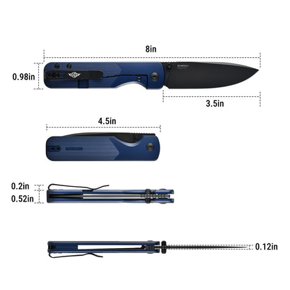 OKNIFE Duron (أزرق داكن)