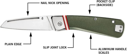 GERBER STRAIGHTLACE MODERN FOLDING KNIFE