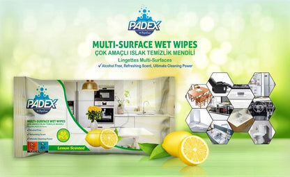 PADEX MULTI-SURFACE WET WIPES