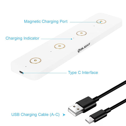  OLIGHT OMINO CHARGER - WHITE COLCOR
