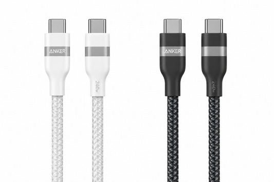 ANKER USB-C TO USB-C CABLE (6FT,240W, UPCYCLED- BRAIDED)
