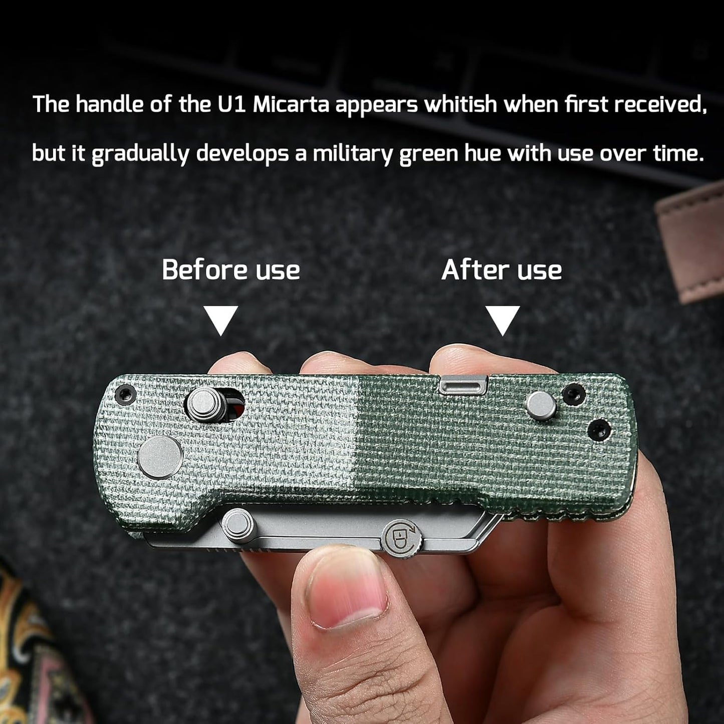 OKNIFE U1 Pro (ميكارتا خضراء)