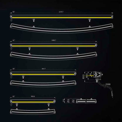 STRANDS SIBERIA XP SRC LED BAR 42″