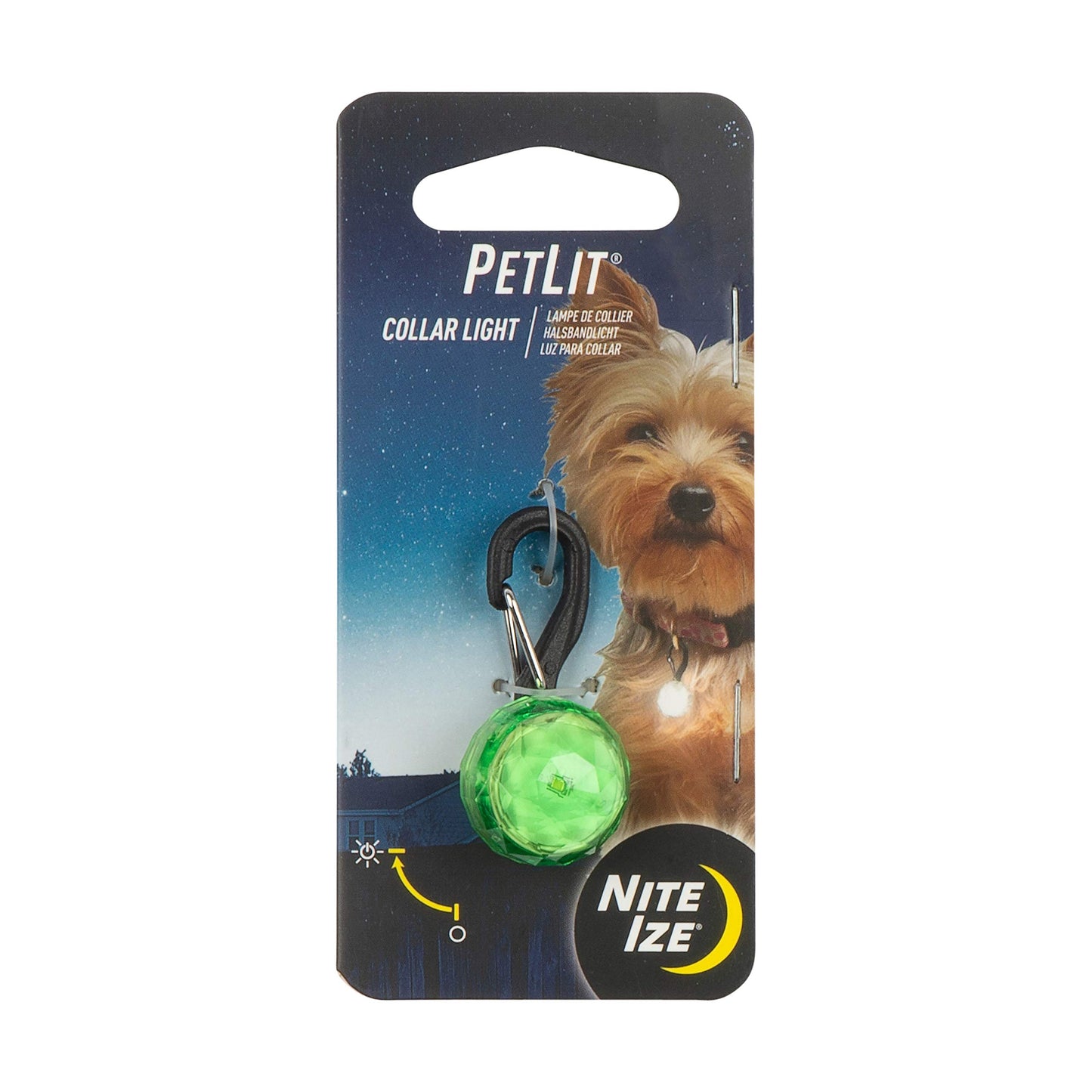 NITEIZE PETLIT COLLAR LIGHT ( LIME JEWEL )