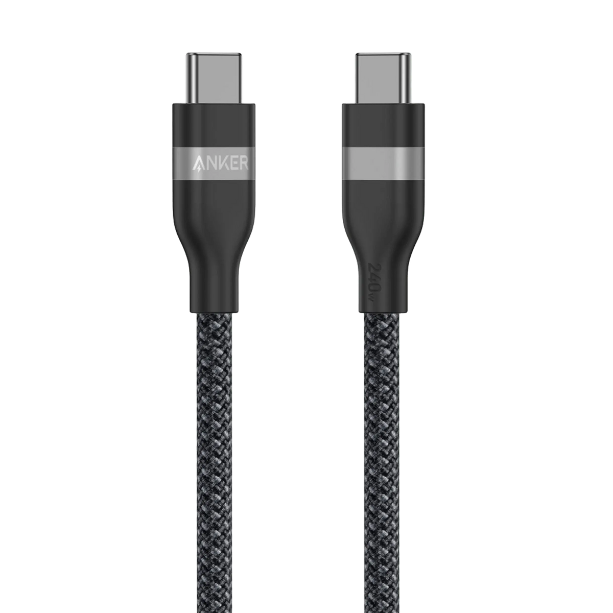 كابل أنكر USB-C إلى USB-C (طول 1.8 متر، 240 واط، مضفر معاد التدوير)